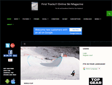 Tablet Screenshot of firsttracksonline.com